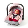 Bayer Design Doll Stroller Pink Grey 67933AA Sunshade Seat Belt-7