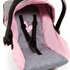 Bayer Design Doll Stroller Pink Grey 67933AA Sunshade Seat Belt-0