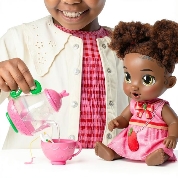 Hasbro Baby Alive Tea Party Doll with Bubbling Teapot G06105S0 11 inch-3