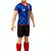 Mattel Ken Soccer Doll 11.5in Sports Edition with Uniform and Ball-2