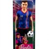 Mattel Ken Soccer Doll 11.5in Sports Edition with Uniform and Ball-5