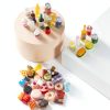 HSJH Miniature Ornaments 50pcs Resin Color for 1:12 Dollhouse-4