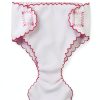 DC-BEAUTIFUL Doll Diaper Set Velcro Adjustable 4 pcs Pure Color-7