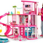 Barbie Dreamhouse HMX10 3‑Story Dollhouse with Slide, Pool & Pet-0