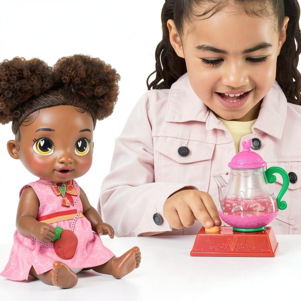 Hasbro Baby Alive Tea Party Doll with Bubbling Teapot G06105S0 11 inch-9