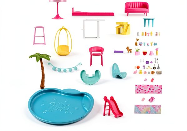 Barbie Dreamhouse HMX10 3‑Story Dollhouse with Slide, Pool & Pet-2