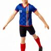 Mattel Ken Soccer Doll 11.5in Sports Edition with Uniform and Ball-1