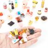 HSJH Miniature Ornaments 50pcs Resin Color for 1:12 Dollhouse-3