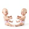 DC-BEAUTIFUL Doll Diaper Set Velcro Adjustable 4 pcs Pure Color-2