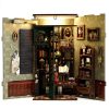 CUTEBEE Book Nook Kit Miniature House Owl Bookstore 3D Puzzle-5