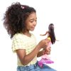 Barbie Mermaid Doll with Blooming Flowers, Ombre Tail & Pearl Headband-1