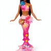 Barbie Mermaid Doll with Blooming Flowers, Ombre Tail & Pearl Headband-0
