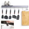Silicone Spatula Turner, 5-Pack Spatulas Silicone Set for Nonstick Cookware, 600°F Heat Resistant Kitchen Cooking Utensils Set for Egg, Pancake Dishwasher Safe-3