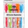 Silicone Spatulas 8.5" MOACC Heat Resistant Non-Stick Baking Tools 5-6